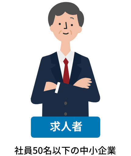 求人者〜社員50名以下の中小企業